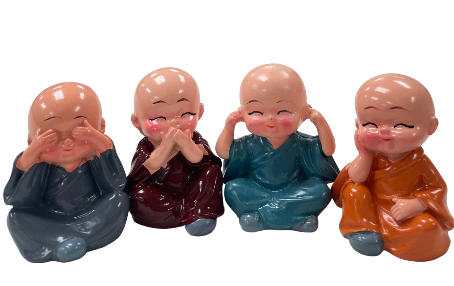 Set of 4 Shen Kou Yi Statues