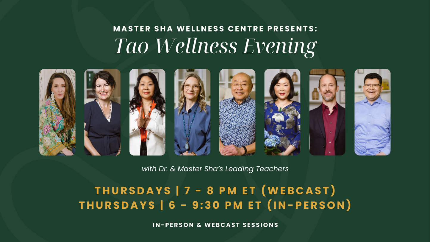 Tao Wellness Evening, WEBCAST