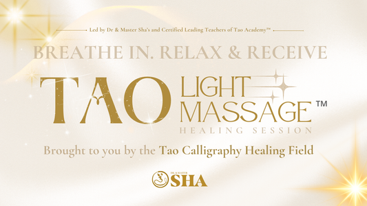 Tao Light Massage Healing Session - SATURDAY