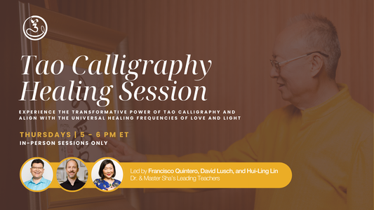 Tao Calligraphy Healing Session - THURSDAY - IN-PERSON