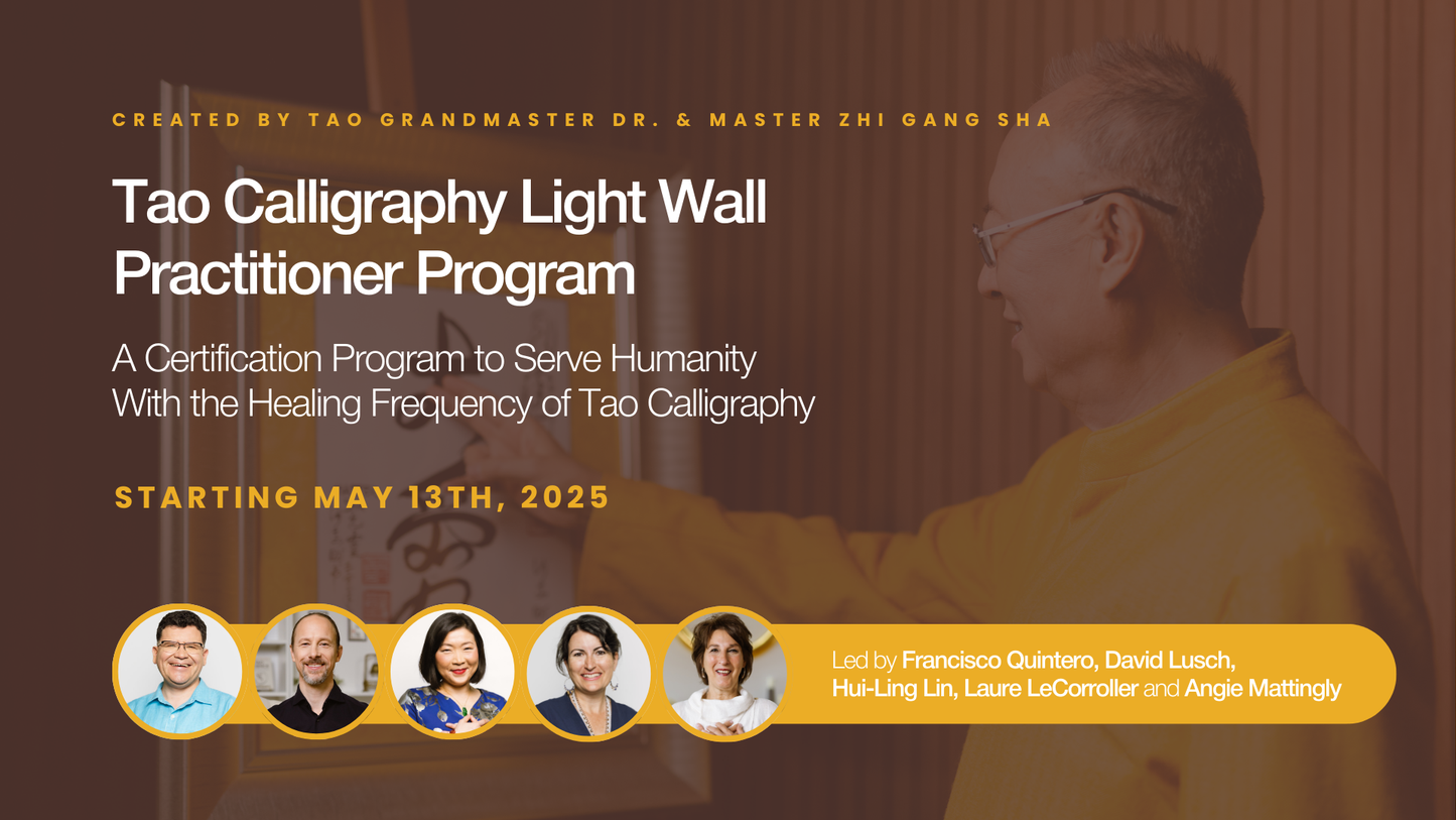 Tao Calligraphy Light Wall Practitioner Program