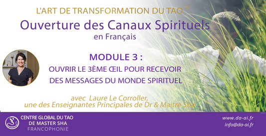 Ouverture des Canaux Spirituels – Master Classe avec Laure Le Corroller (Module 3)