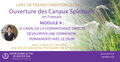 Ouverture des Canaux Spirituels – Master Classe avec Laure Le Corroller (Module 4)