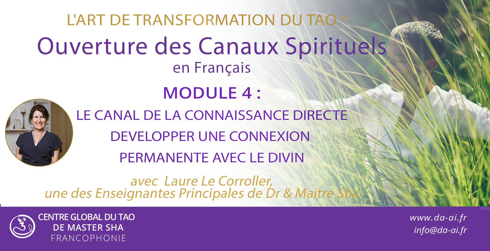 Ouverture des Canaux Spirituels – Master Classe avec Laure Le Corroller (Module 4)