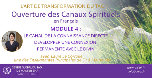 Ouverture des Canaux Spirituels – Master Classe avec Laure Le Corroller (Module 4)