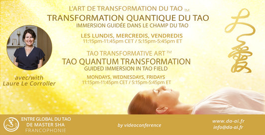 Sessions de Transformation Quantique du Tao avec Laure Le Corroller - Monthly Package