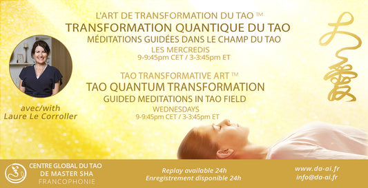 Sessions de Transformation Quantique du Tao avec Laure Le Corroller - Monthly Package