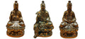 Tao Saint Metal Statues - Set of 3