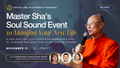 MASTER SHA SOUL SOUND EVENT - WEBCAST