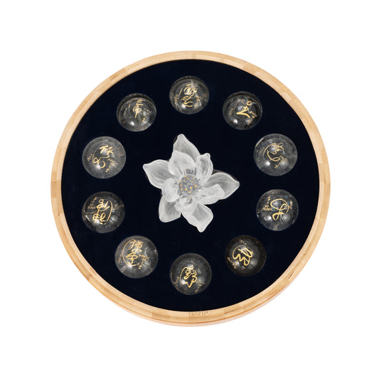 Crystal Ball Fa Qi - Set of 10: Ta Mi Zhou
