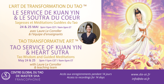 Atelier Le Service de Kuan Yin & Sutra du Coeur – le 24 & 25 mai 2025