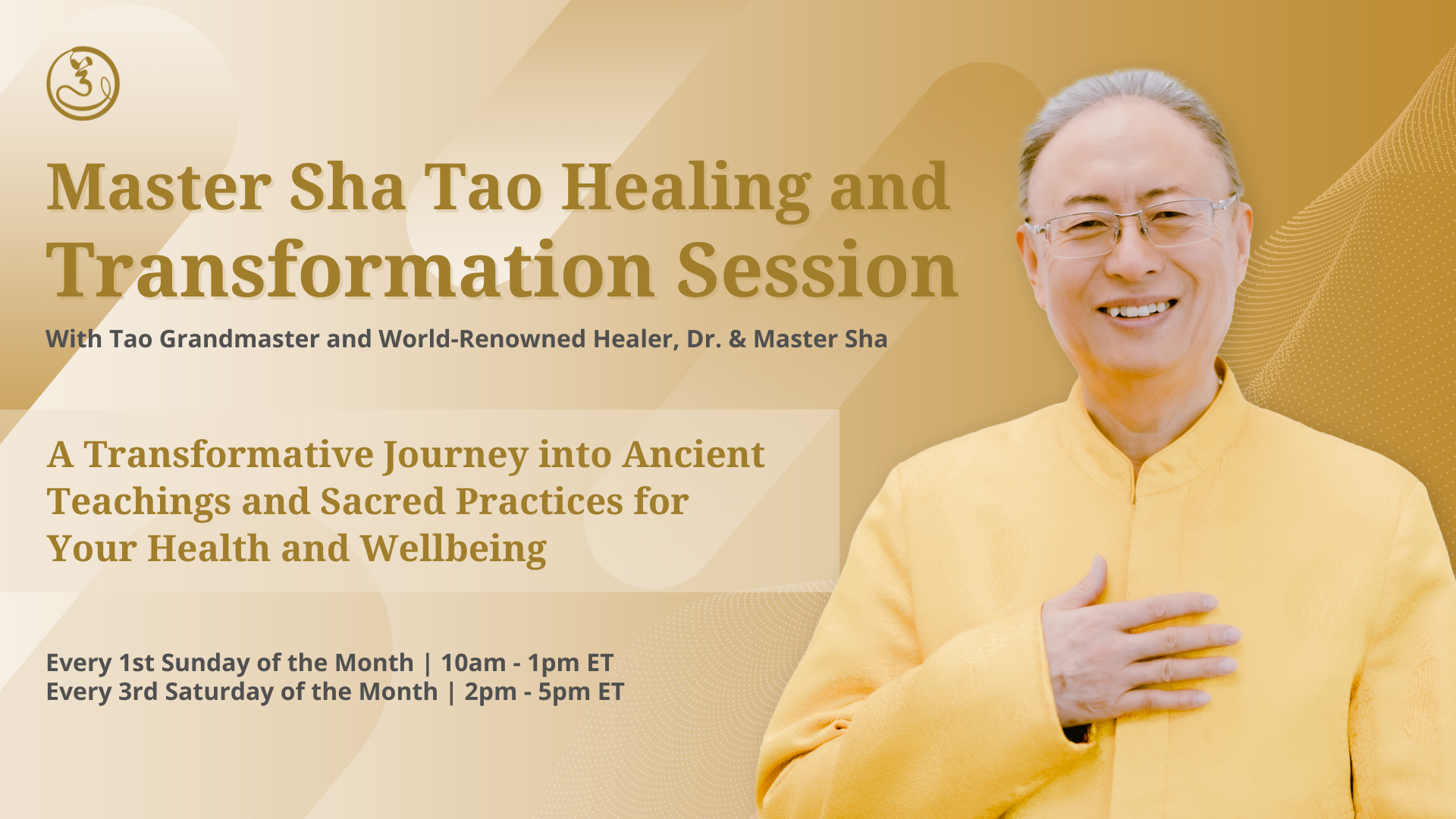 Master Sha Tao Healing and Transformation Session