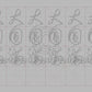 Tapis d'Eau Calligraphie - 10 Da Qualités - PETIT Caractère