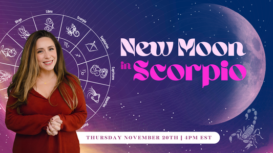 New Moon in Scorpio, November 20th, 2025