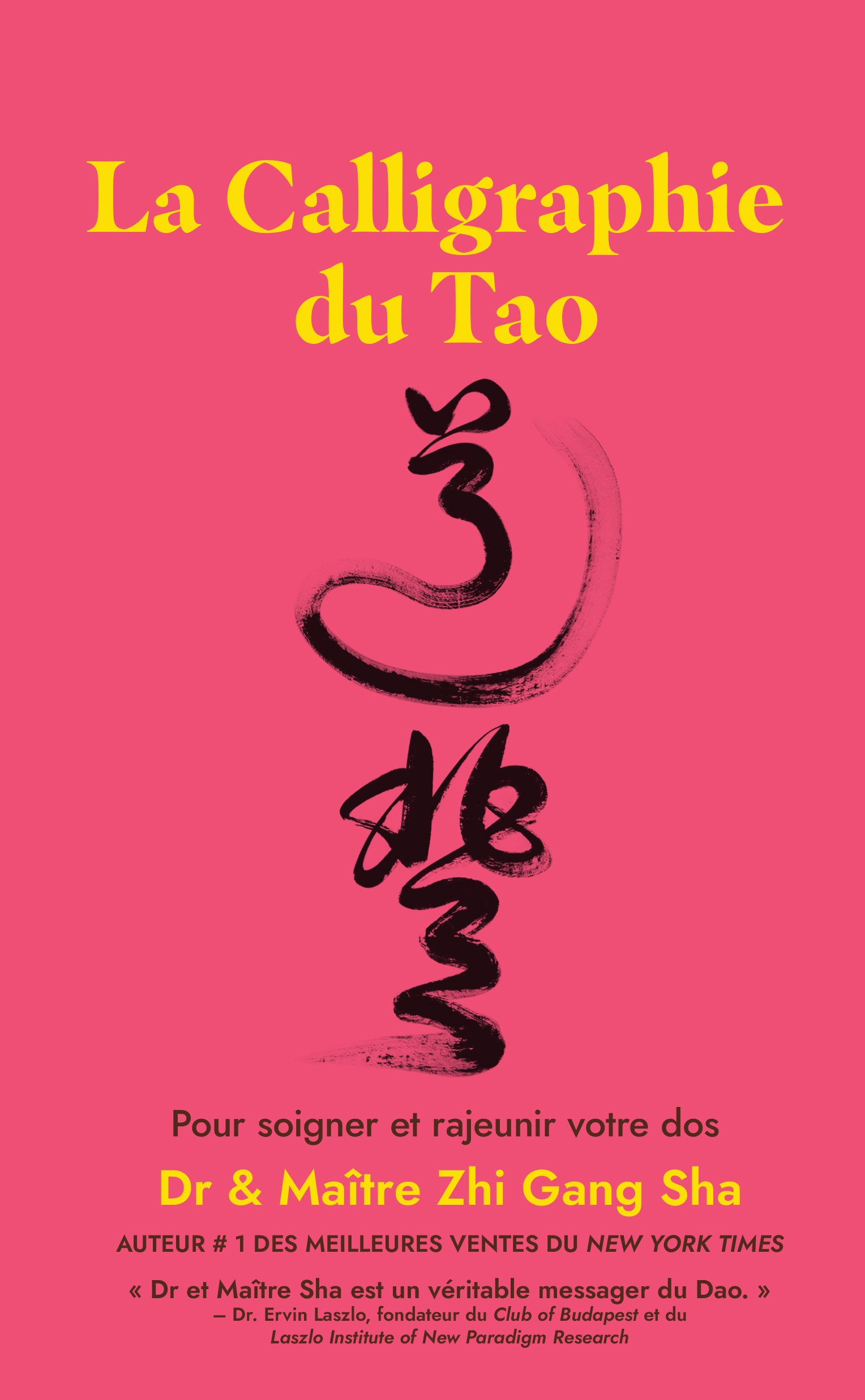 Tao Calligraphy to Heal and Rajeunate Your Back Book - FRANÇAIS (Broché)