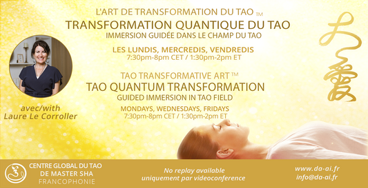 Sessions de Transformation Quantique du Tao avec Laure Le Corroller - Monthly Package