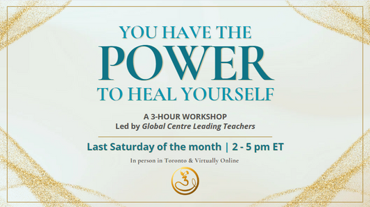 You have the Power to Heal Yourself Series, IN-PERSON