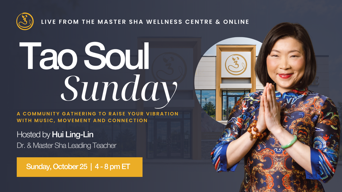 TAO SOUL SUNDAYS - In Person
