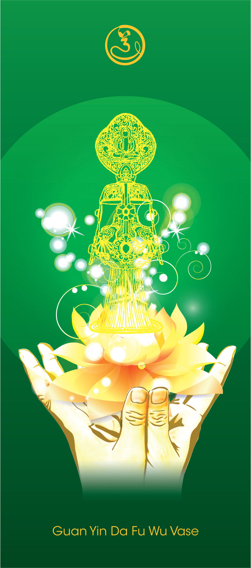 Vase Guan Yin Da Fu Wu